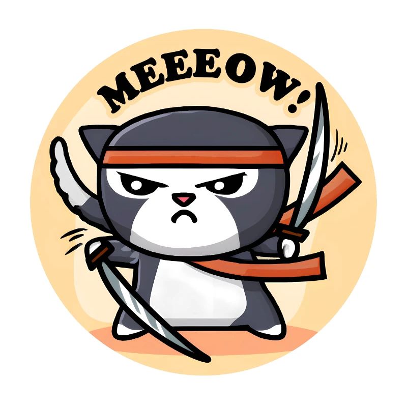 Mignon Chat Ninja