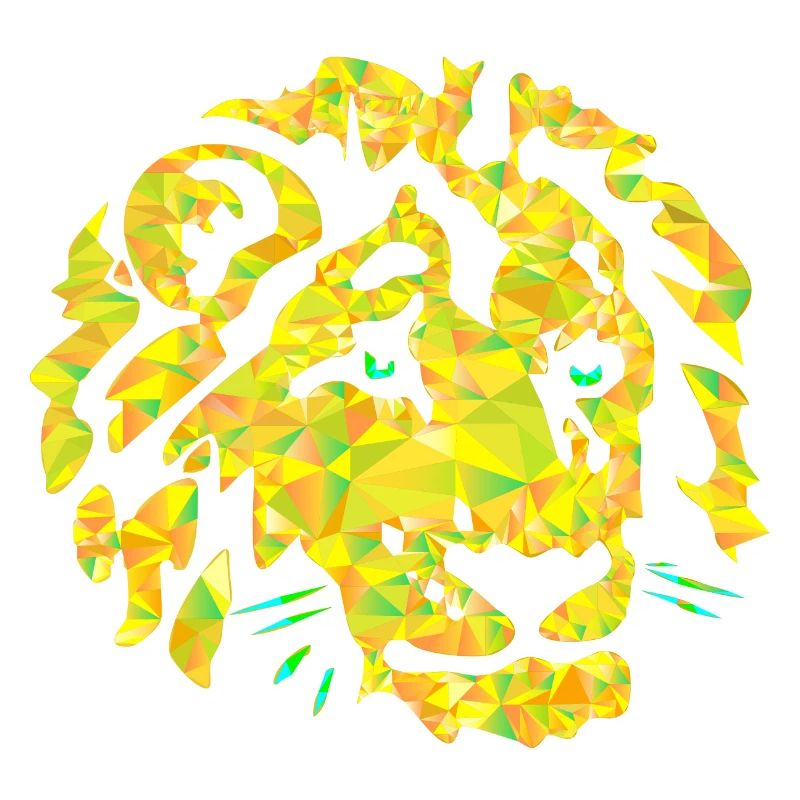 Tête de Lion Polygone