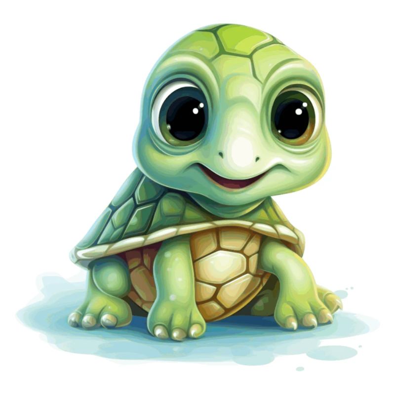 little cute turtle