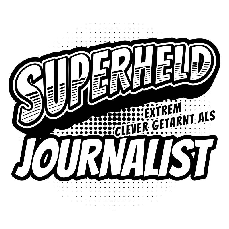 Superheld, clever getarnt als Journalist