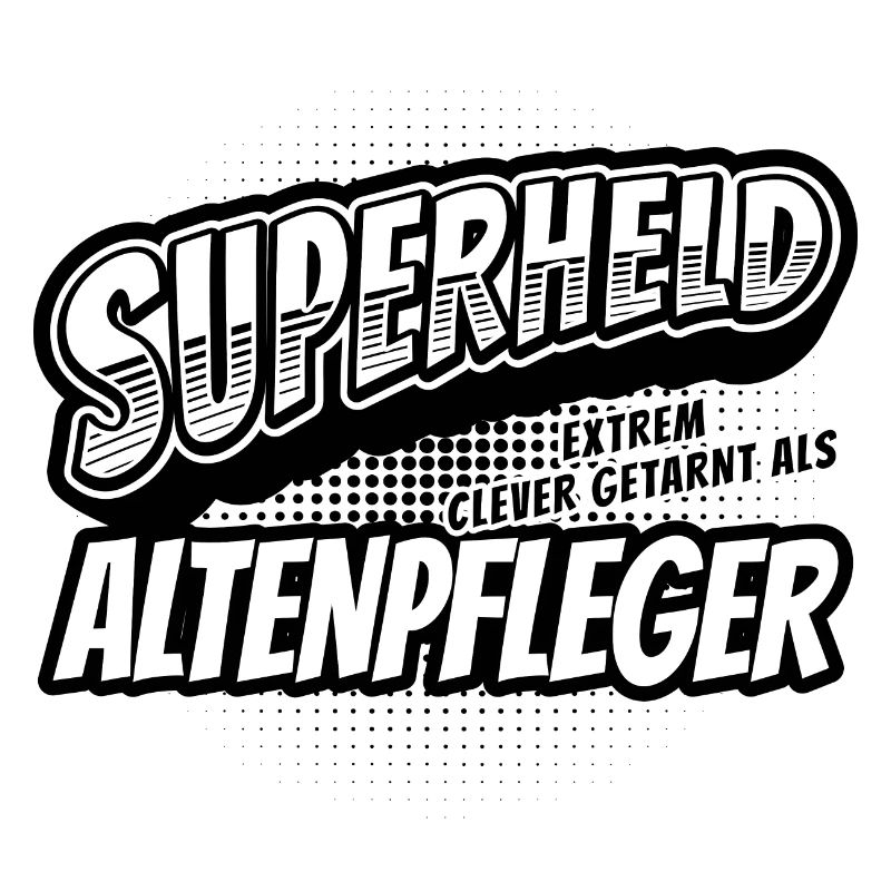 Superheld, clever getarnt als Altenpfleger