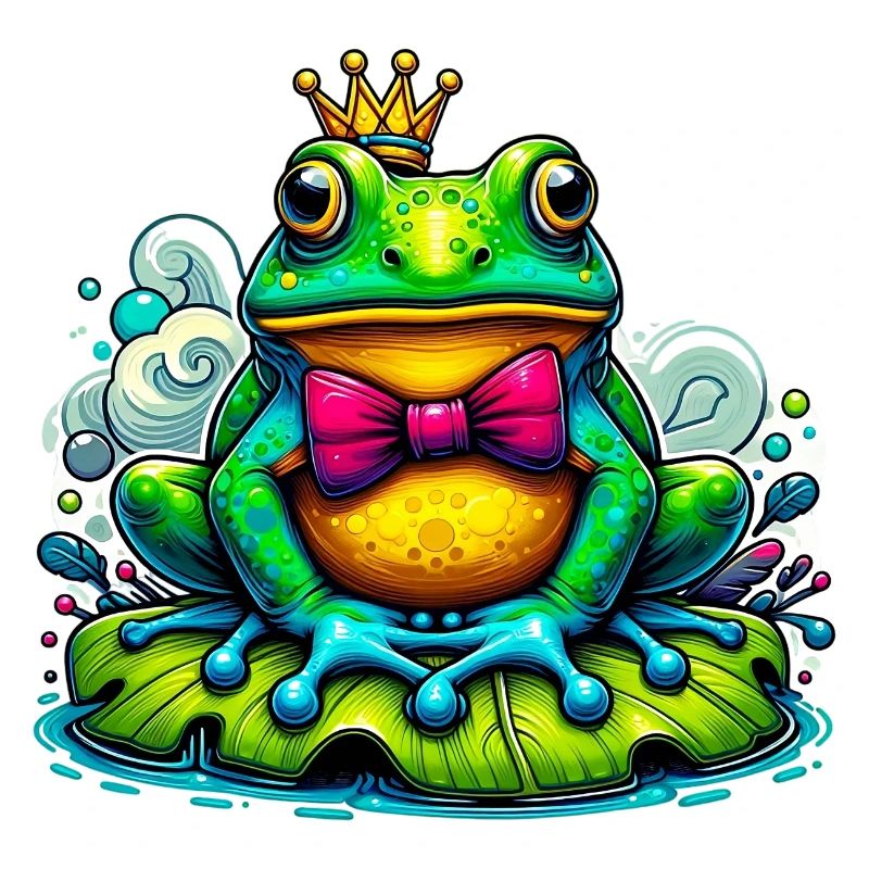 Frog with the King's Crown