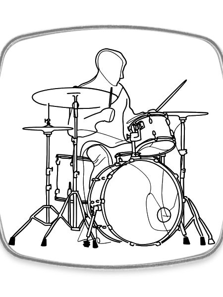 Drummer Drawing