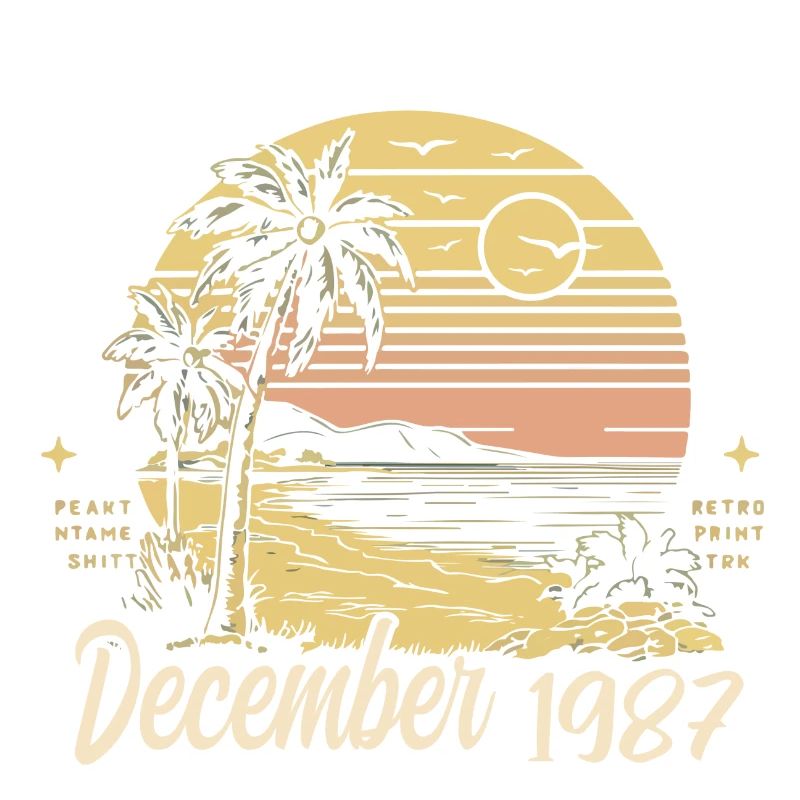 Dezember 1987 Geburtstagsgeschenk Dezember 1987