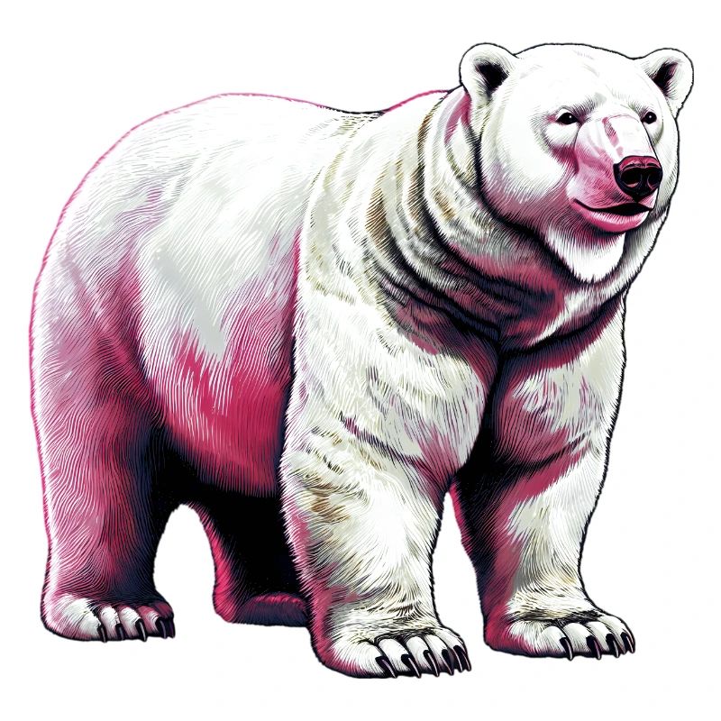 Ours polaire blanc