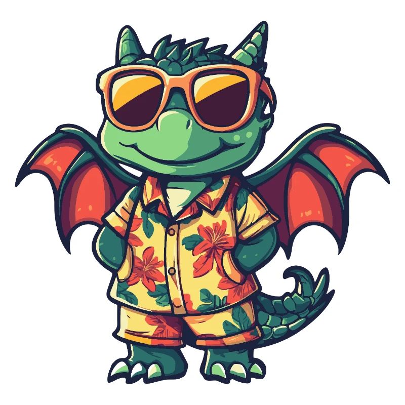 Drache Cool Sommer