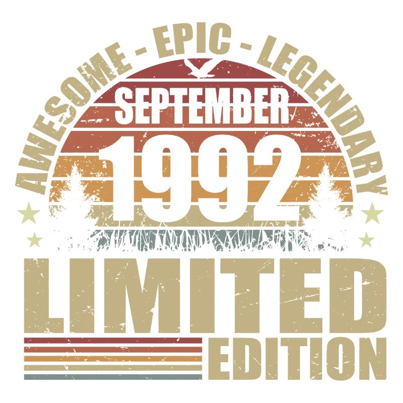 1992 septembre 1992 Anniversaire septembre 1992