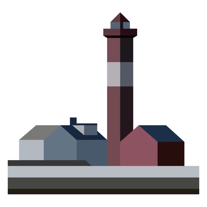 Stylized Starfish Lighthouse