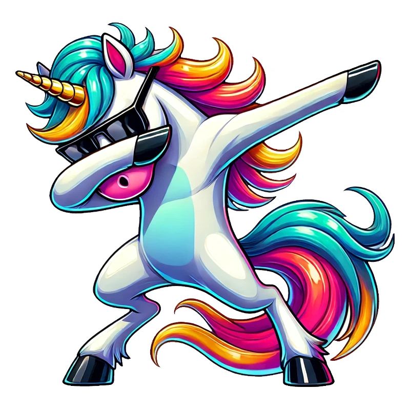 Dab Einhorn Dabbing Einhörner Unicorn Mädchen