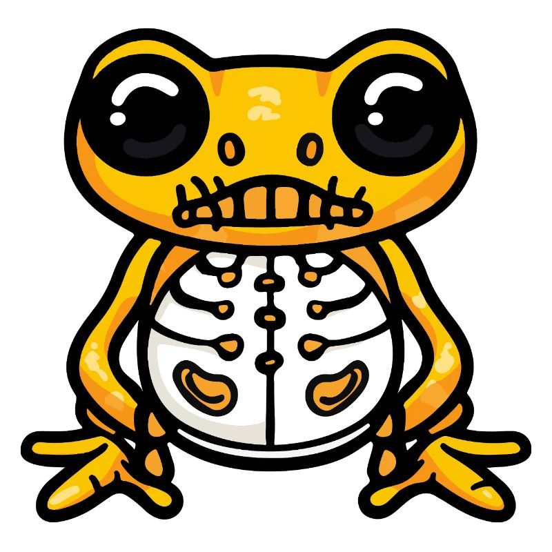 Frog Halloween Zombie