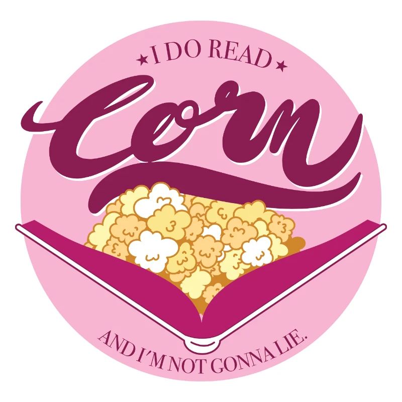 Corn mit rosa Hintergrund