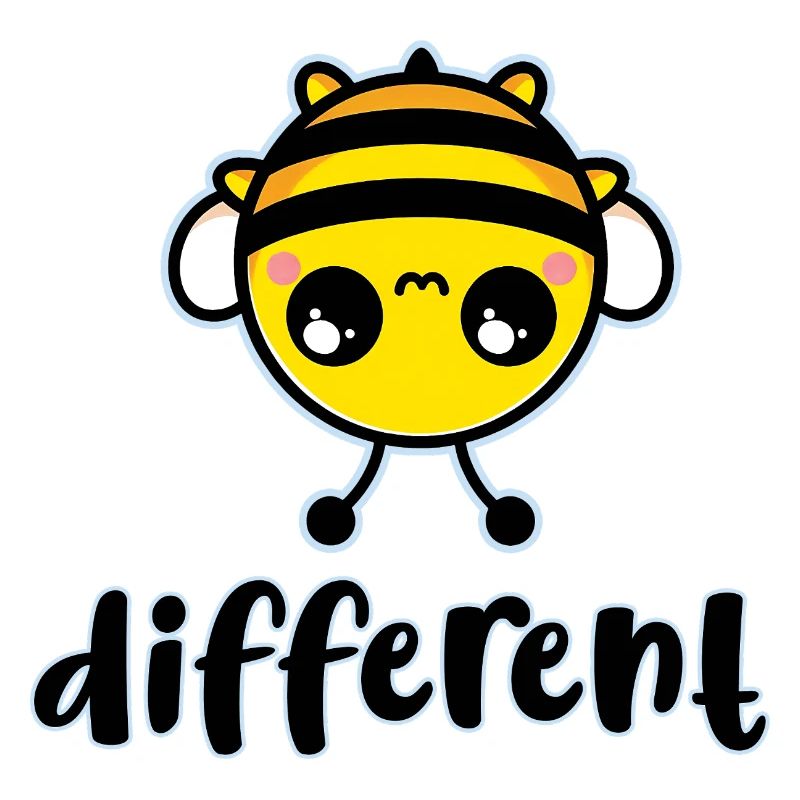 Bee Different Cute Character