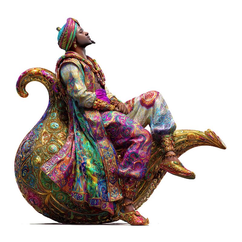 The Ghost from the Lamp, Kaleidoscope Robe