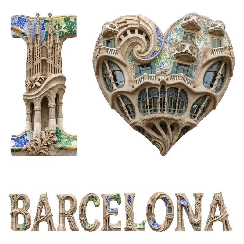 Barcelone – Architecture organique