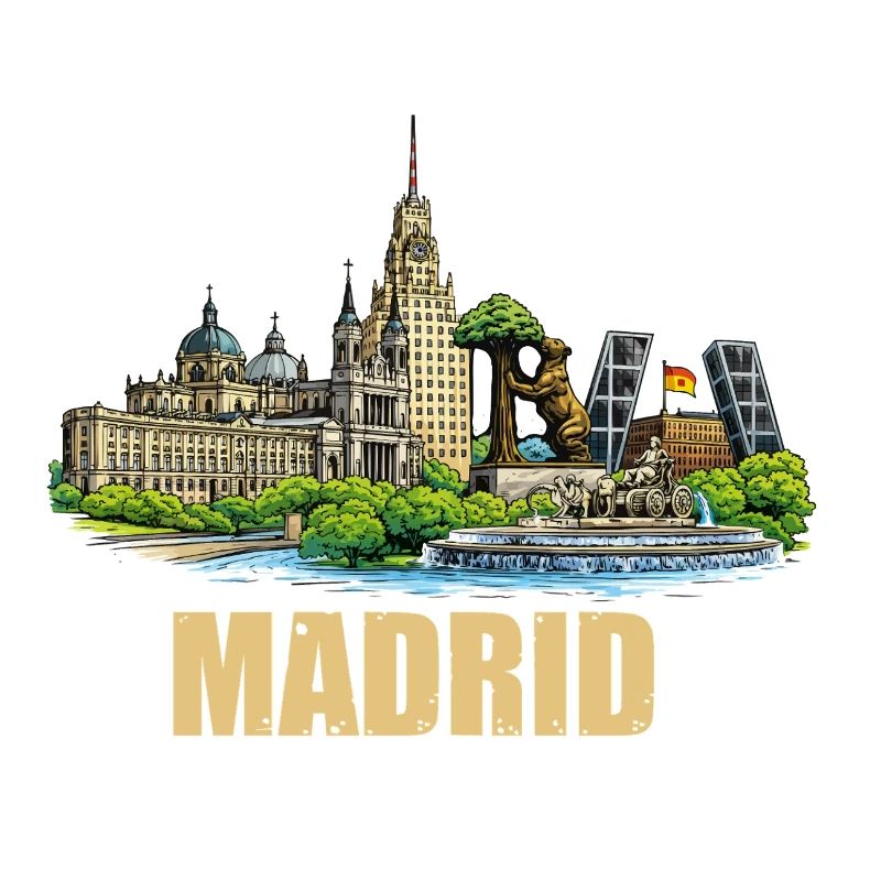 Madrid Skyline