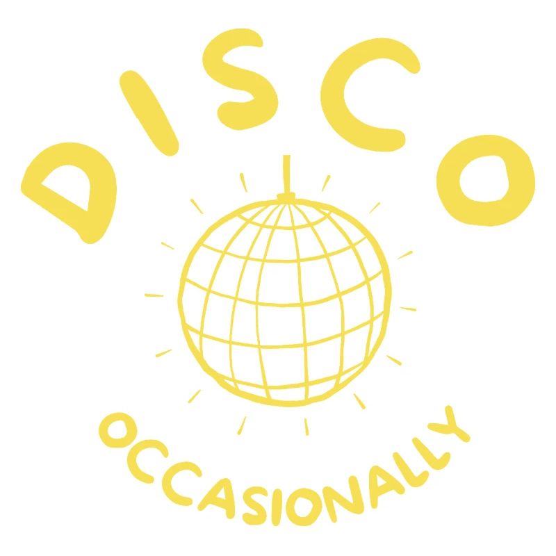 Disco occasionnellement - Ensemble ensemble rétrojaune