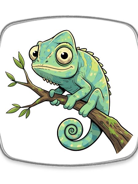 Chameleon on a branch