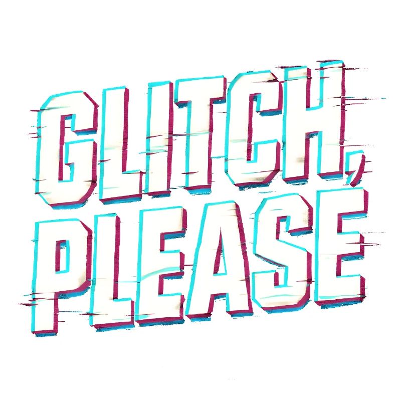 Glitch bitte | Retro Gaming Hacker Vibes