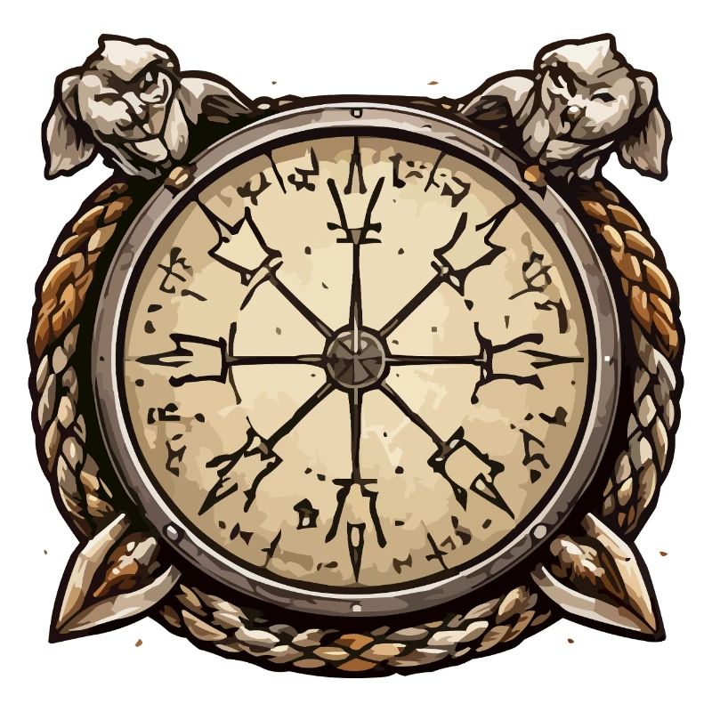 Nautical compass Viking
