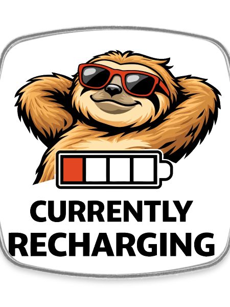 Sloth Chill Battery Tee