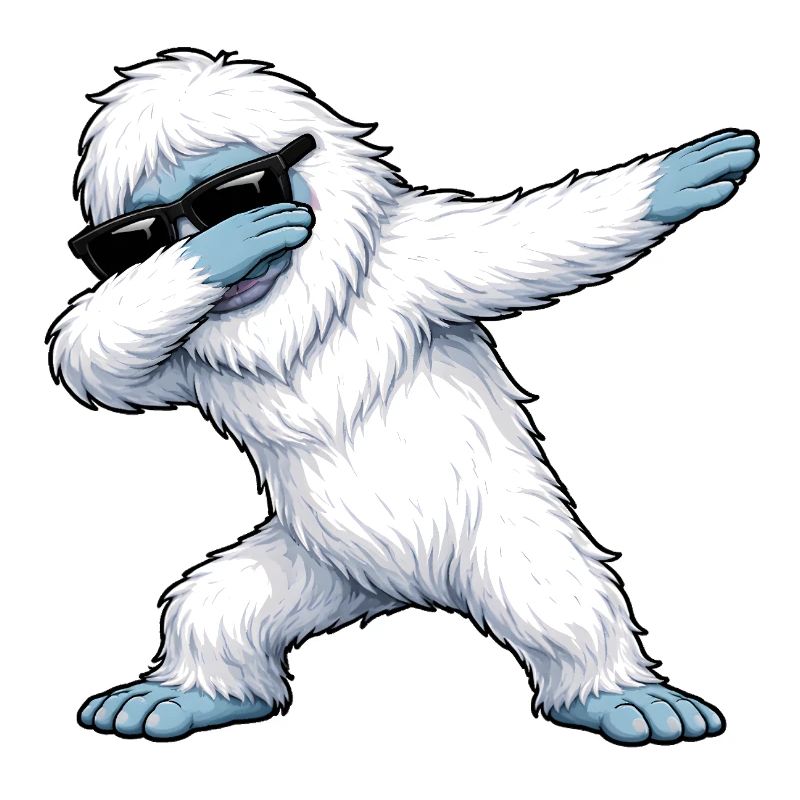 Dabbing Yeti