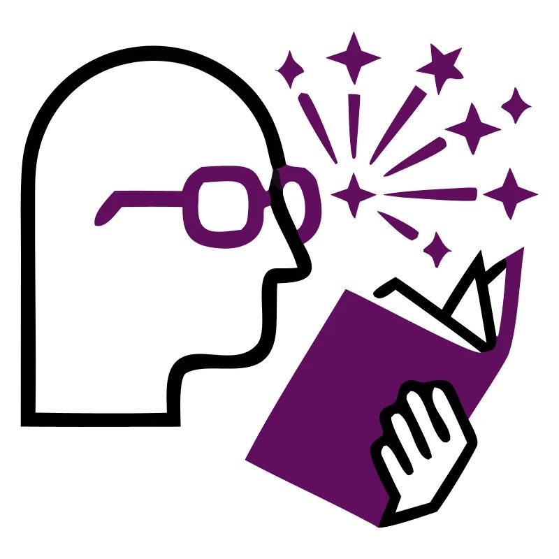 Kopf Buch Idee Inspiration