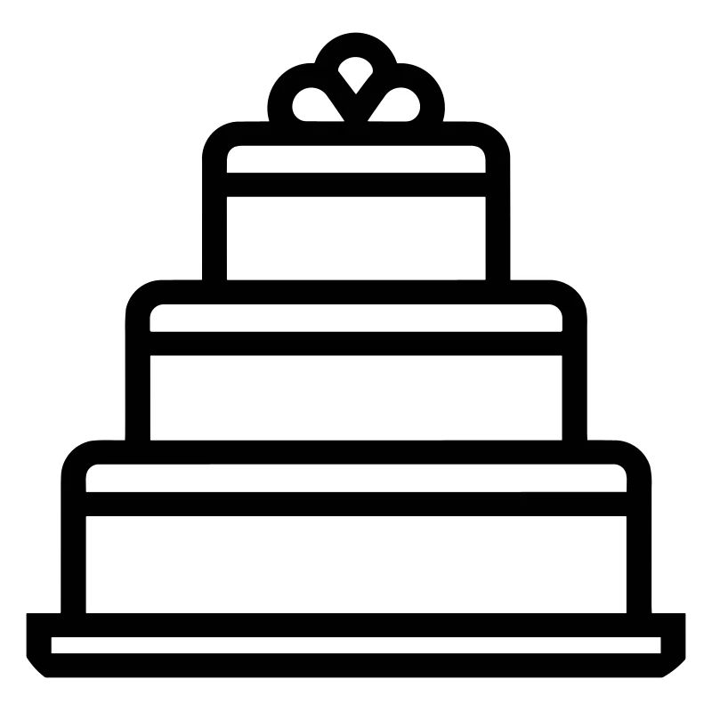 gâteau de mariage