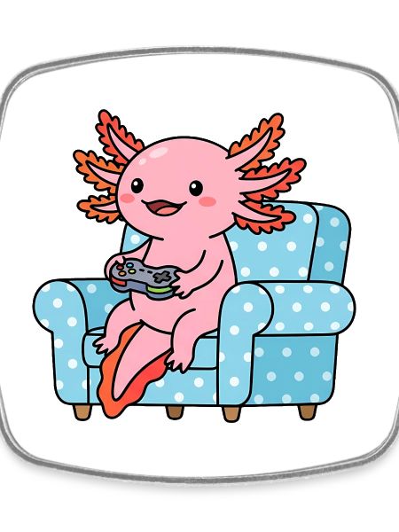 Couch Gaming Axolotl