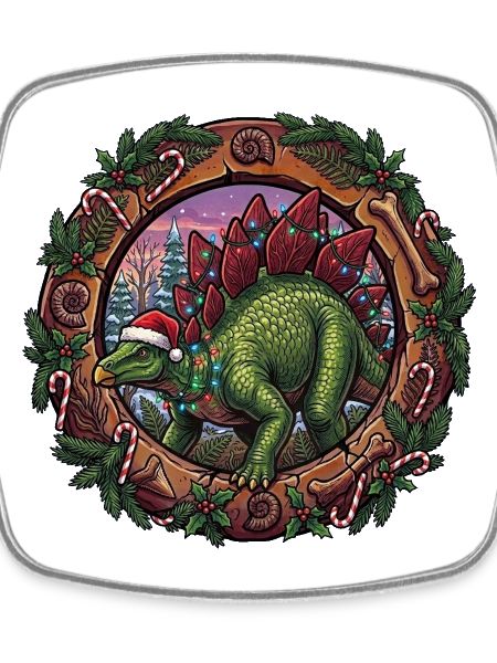 Stegosaurus Christmas Magic