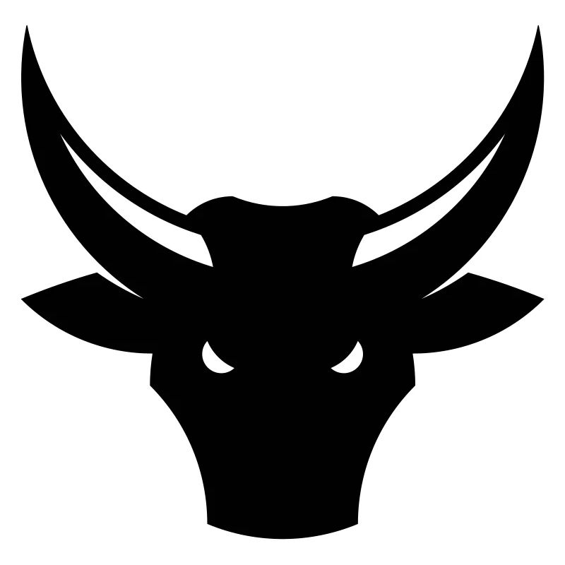 Stier / Bulle / Ochse / Stierkopf (1C)