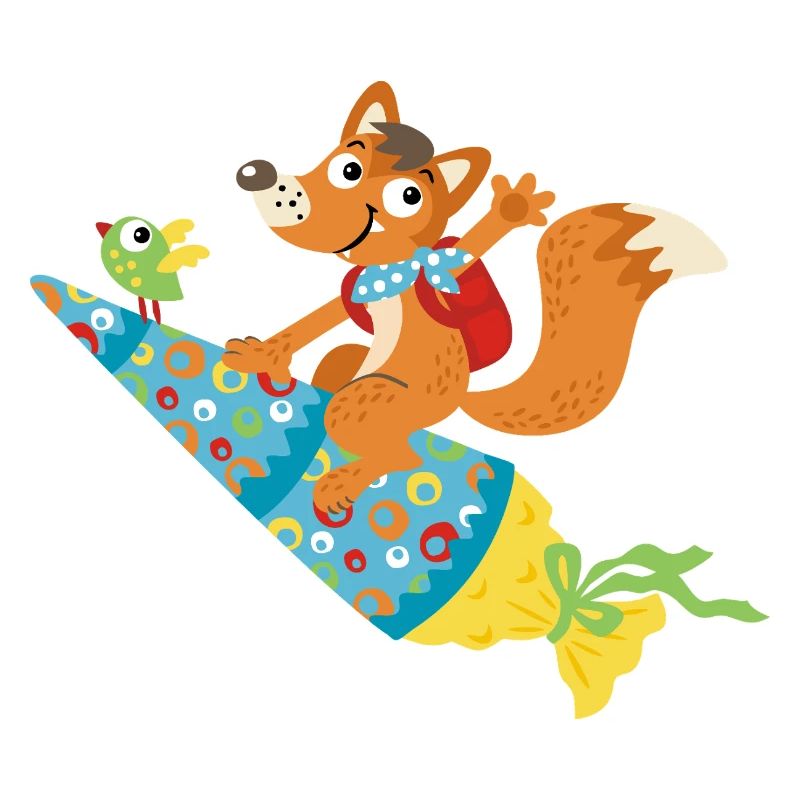 Einschulung Fuchs, Hurra ich bin ein Schulkind!