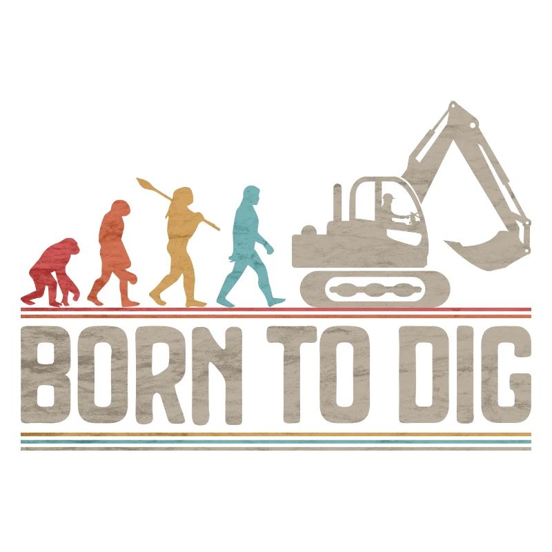 Né pour dig Evolution Excavator Excavator