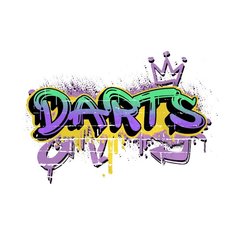 Darts Dart Graffiti Spray Sprayer Dart Player