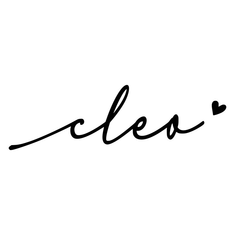 Cleo Cursive Name