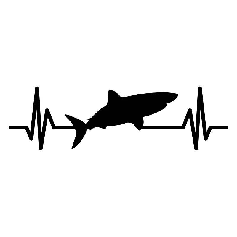 Battement de cœur de requin Aileron de requin