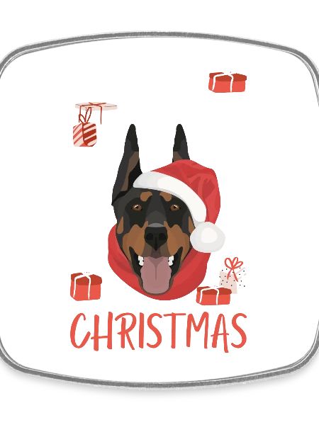 Doberman Merry Christmas