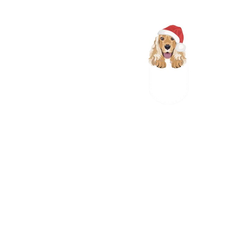 Deutsch Cocker Spaniel Merry Christmas