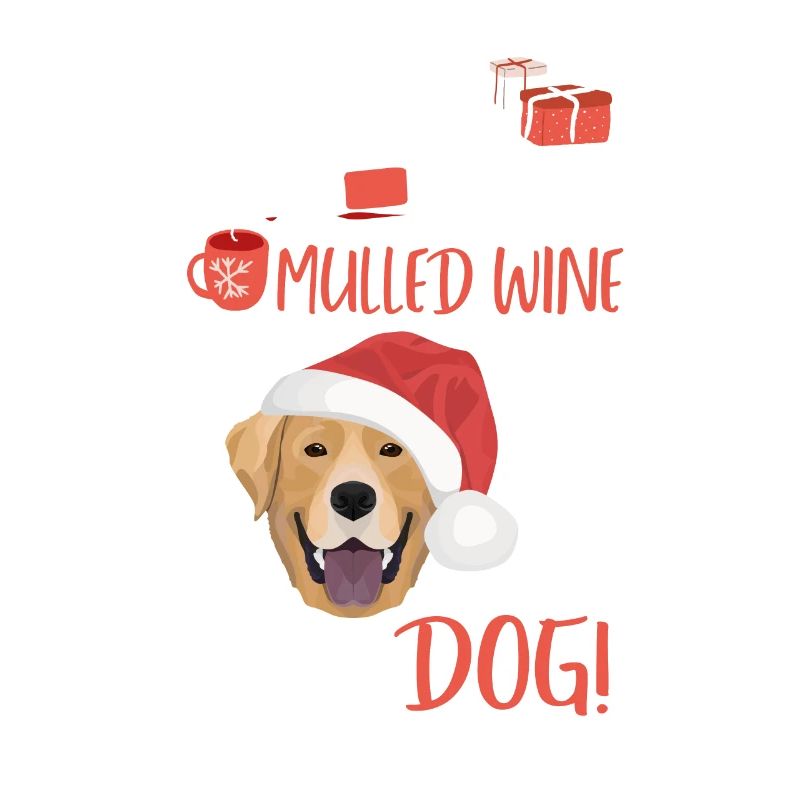 Labrador vin chaud Noël