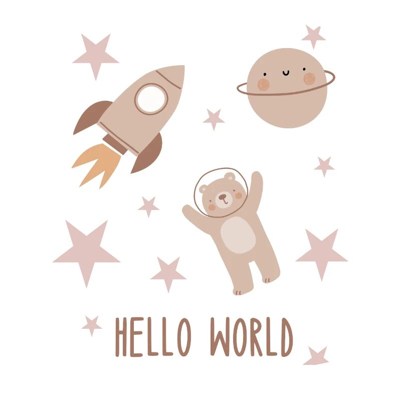 Hello World | Space Boho Style