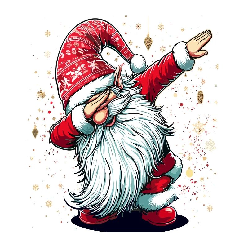 Dabbing Santa Claus Dab Santa Claus