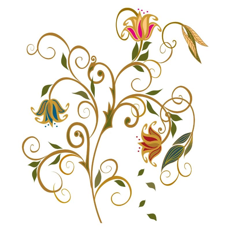 Flower tendril