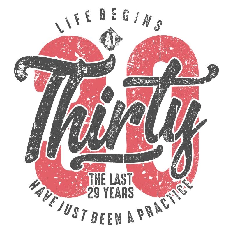 Das Leben beginnt bei Thirty Tee