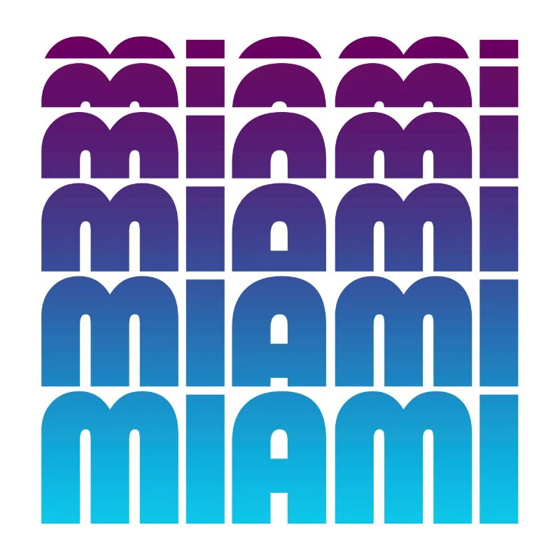 Miami Grid Gradient