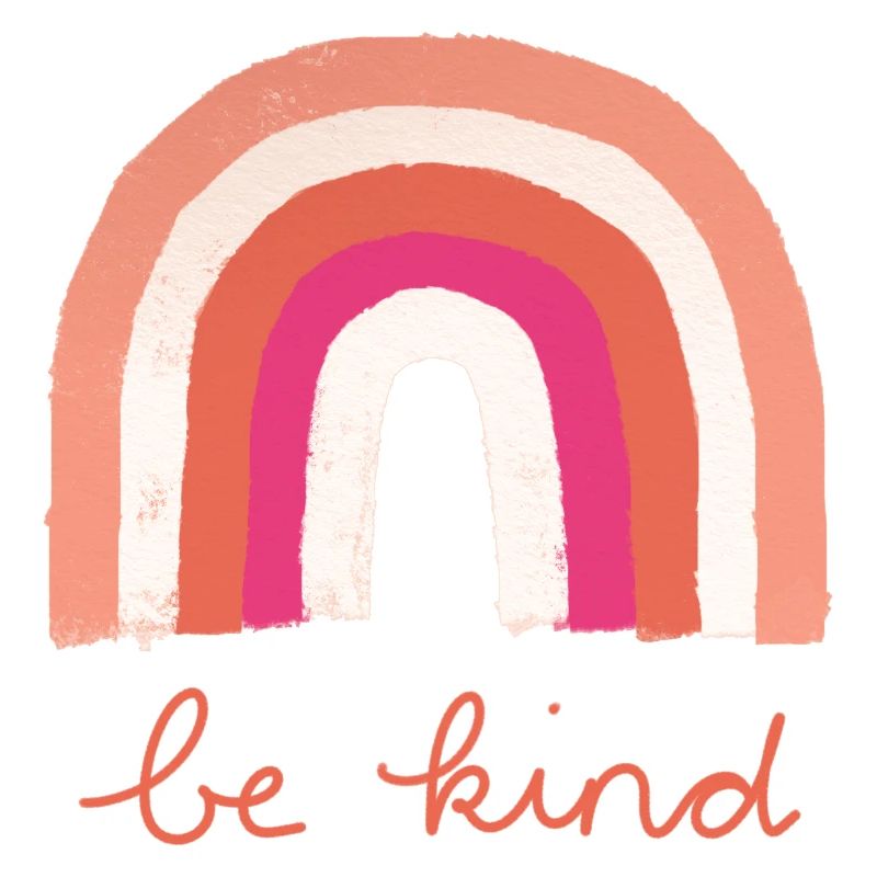 Be Kind Regenbogen
