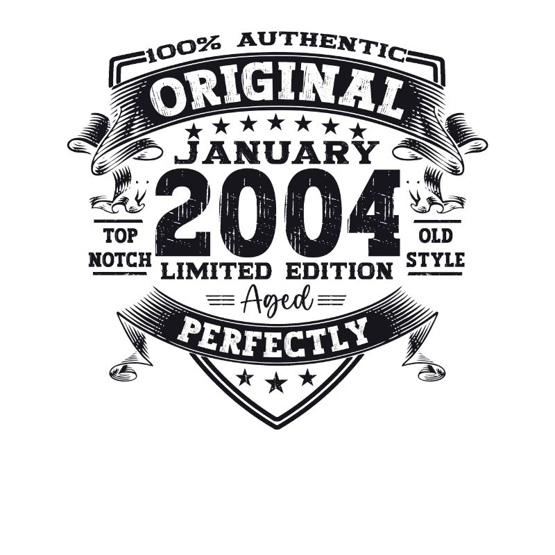20e anniversaire janvier millésime 2004 Original