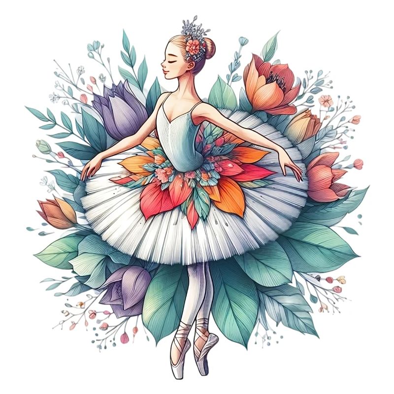 Danseuse de ballet avec tutu