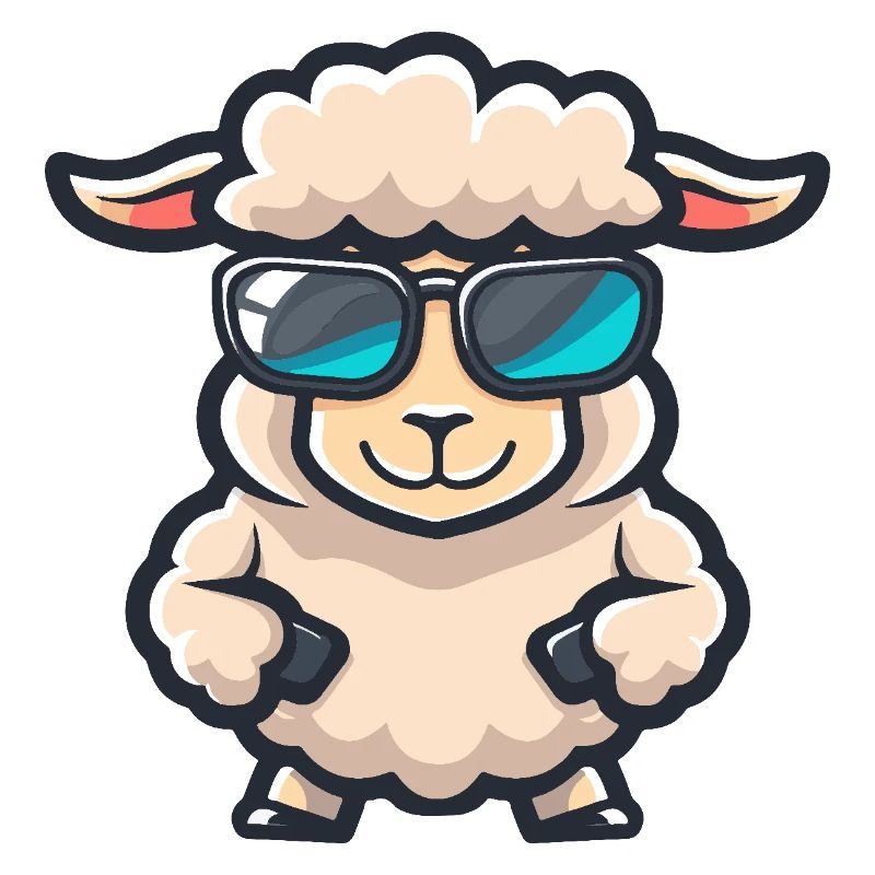Sheep Cool Comic