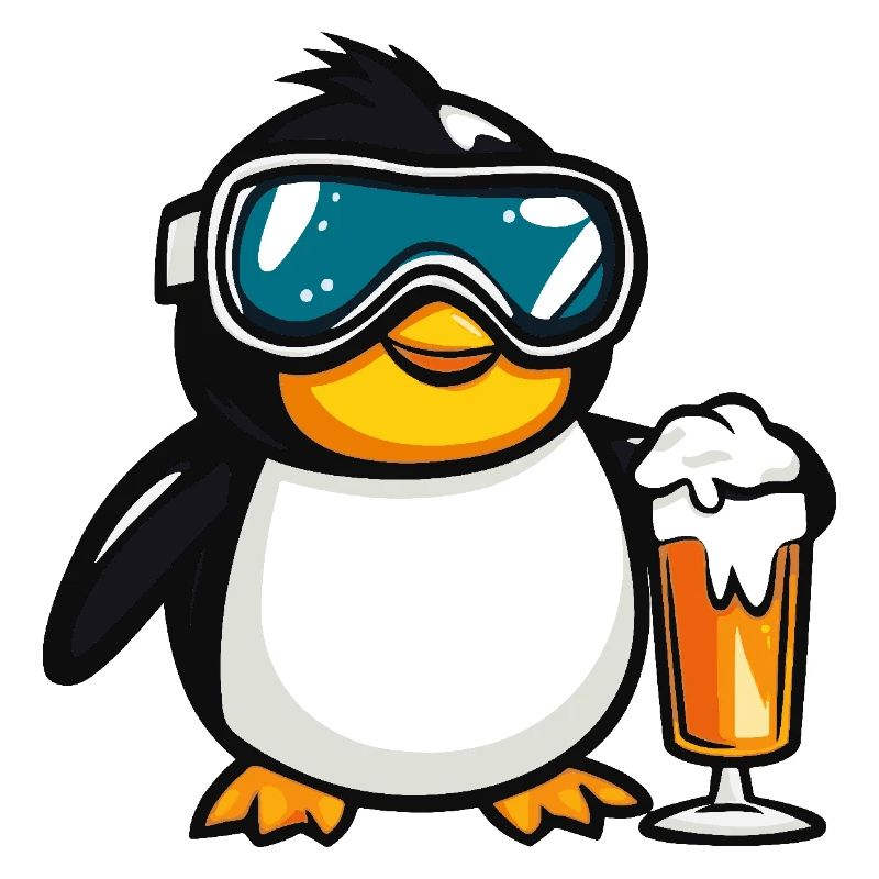 Bière après-ski Penguin