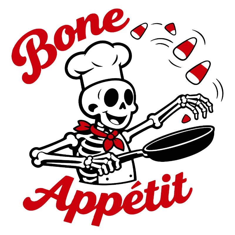 Conception de t-shirt Skull Chef