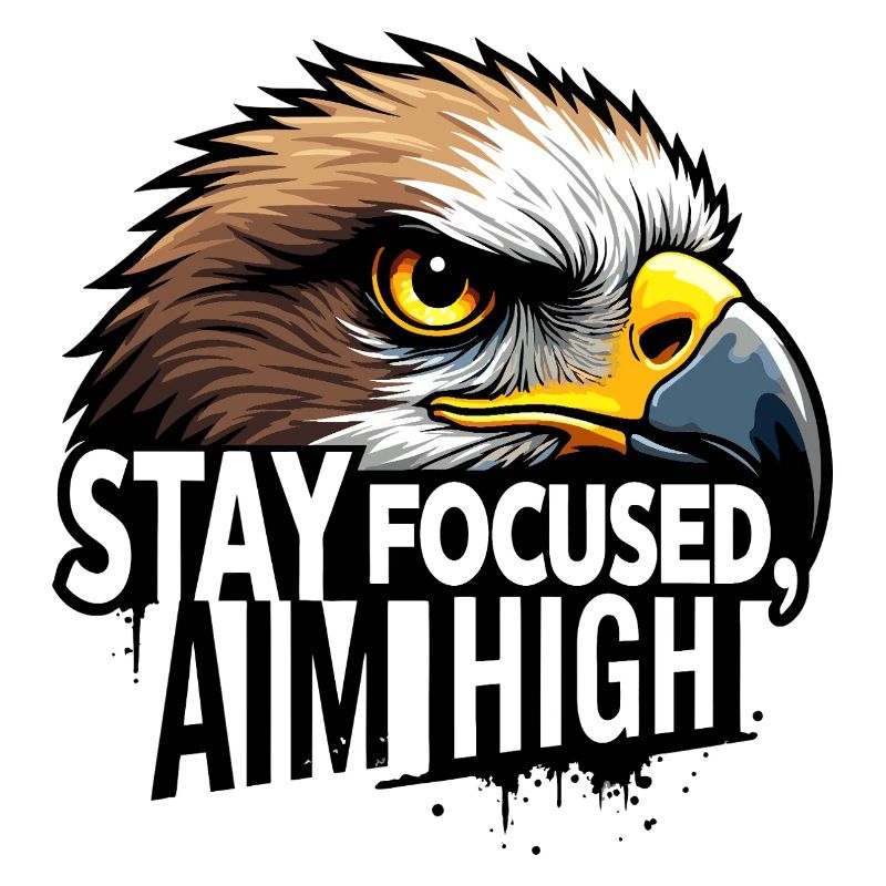 Conception de motivation Eagle Focus